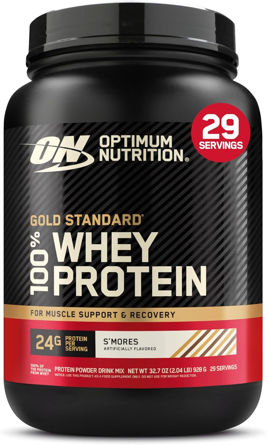 OPTIMUM NUTRITION Gold Standard 100% Whey Protein Powder, S'Mores, 929G image number 2