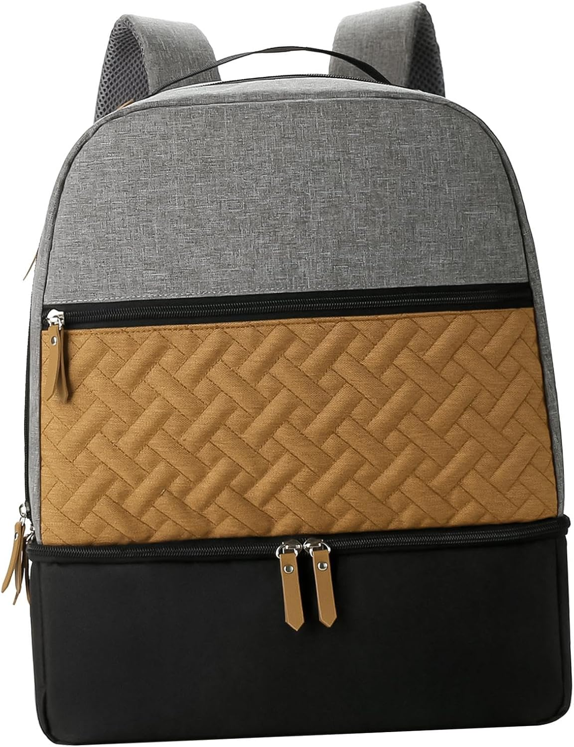 Portable Diaper Bag Backpack for Parents with Large Storage, Multicolor A, as Described