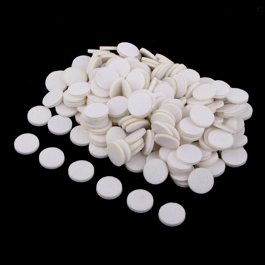 Msaheuto 200 Pcs Essential Locket Necklace Refill, White image number 4