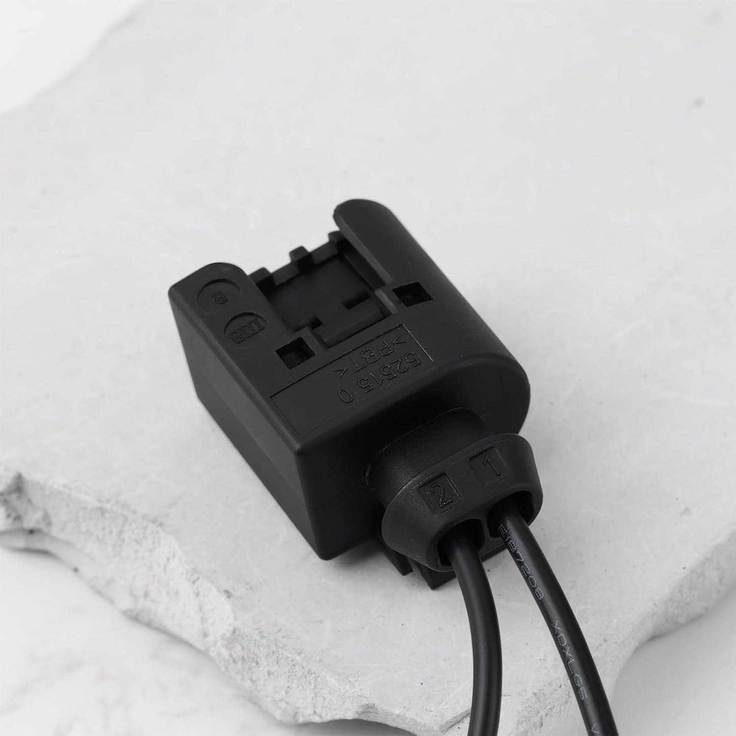 Ecsing 2 Pin Connector Plug Harness Wires AE8T10300AA Compatible with Ford Alternator