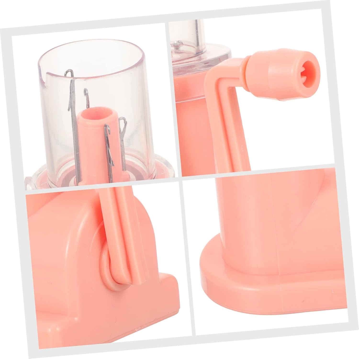 CORHAD Hand Operated Knitting Machine Diy Tool Mini Sewing Knitting Machine for Boys and Girls Parents Adults Yarn Easy to Use image number 6