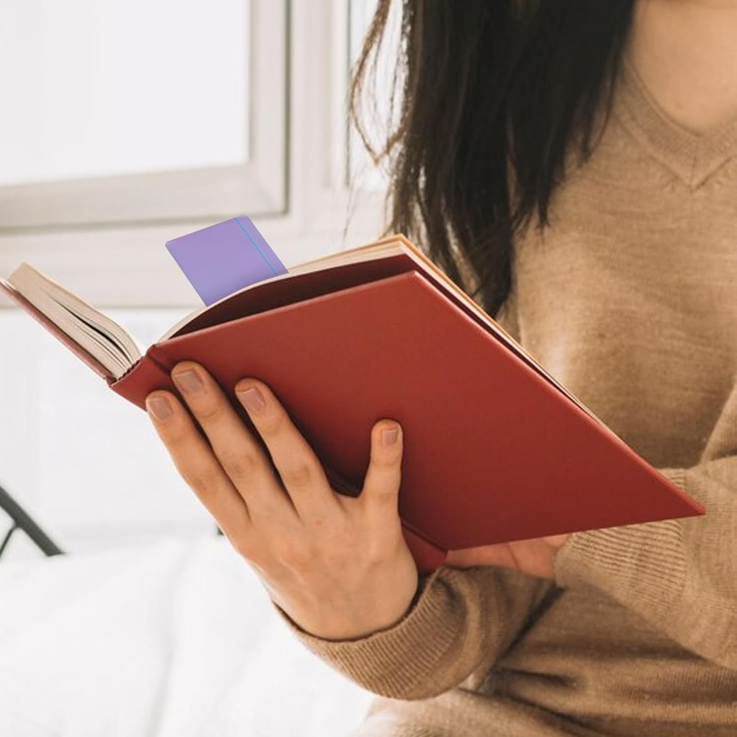 8PCS Coloured Overlays for Reading, Dyslexia Aids with Protective Case, Easy Identification for Dyslexia, ADHD, Irlen Syndrome & Visual Stress image number 4