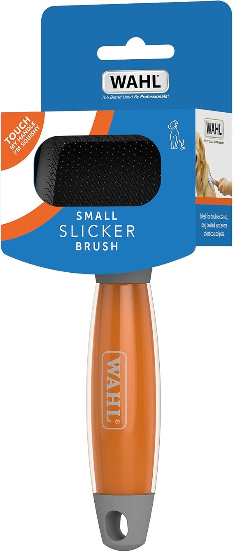 Wahl Small Slicker Brush with Soft Grip Gel Handle image number 6
