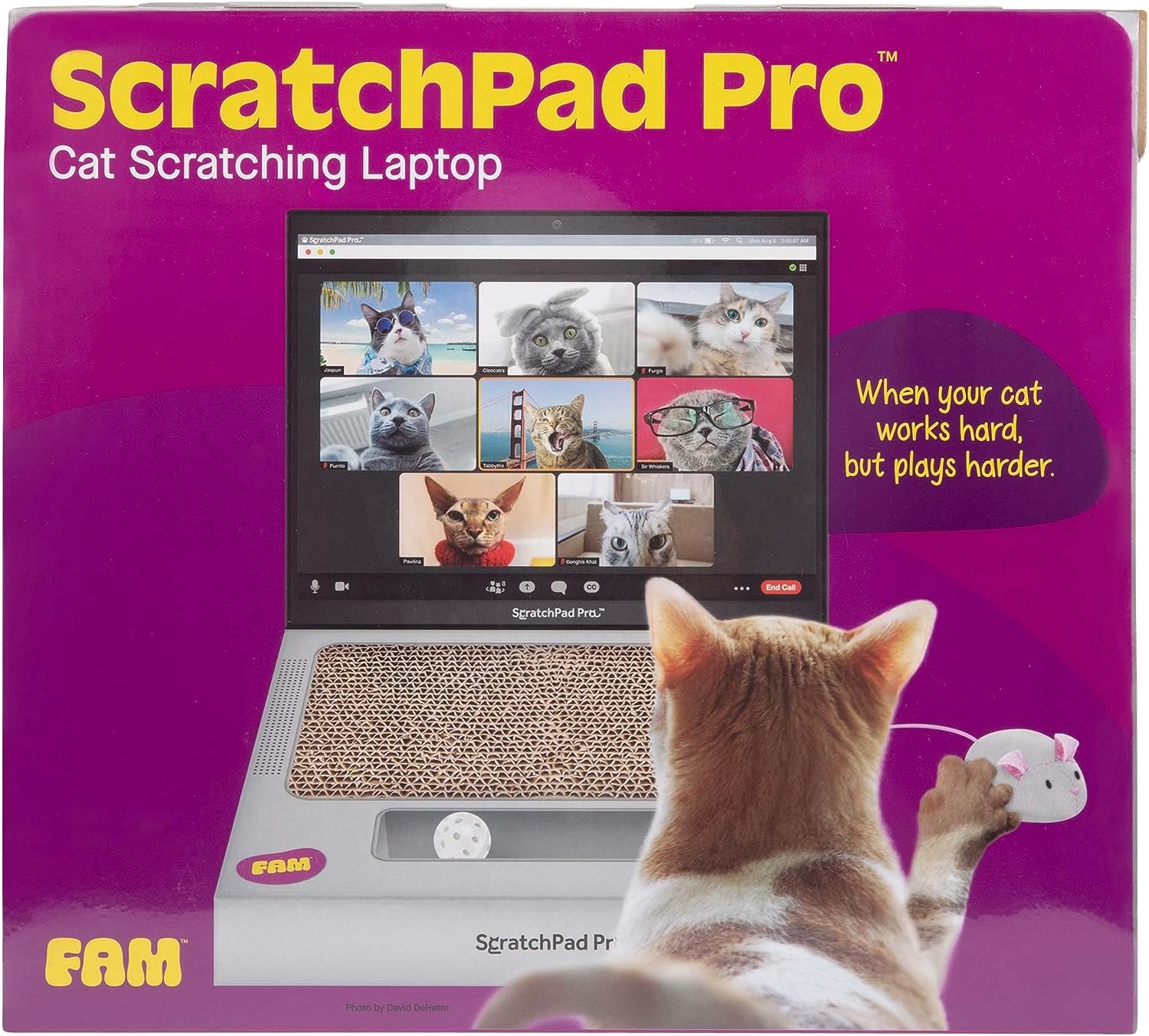 Scratchpad Pro &mdash; Cardboard Laptop Cat Scratcher image number 5