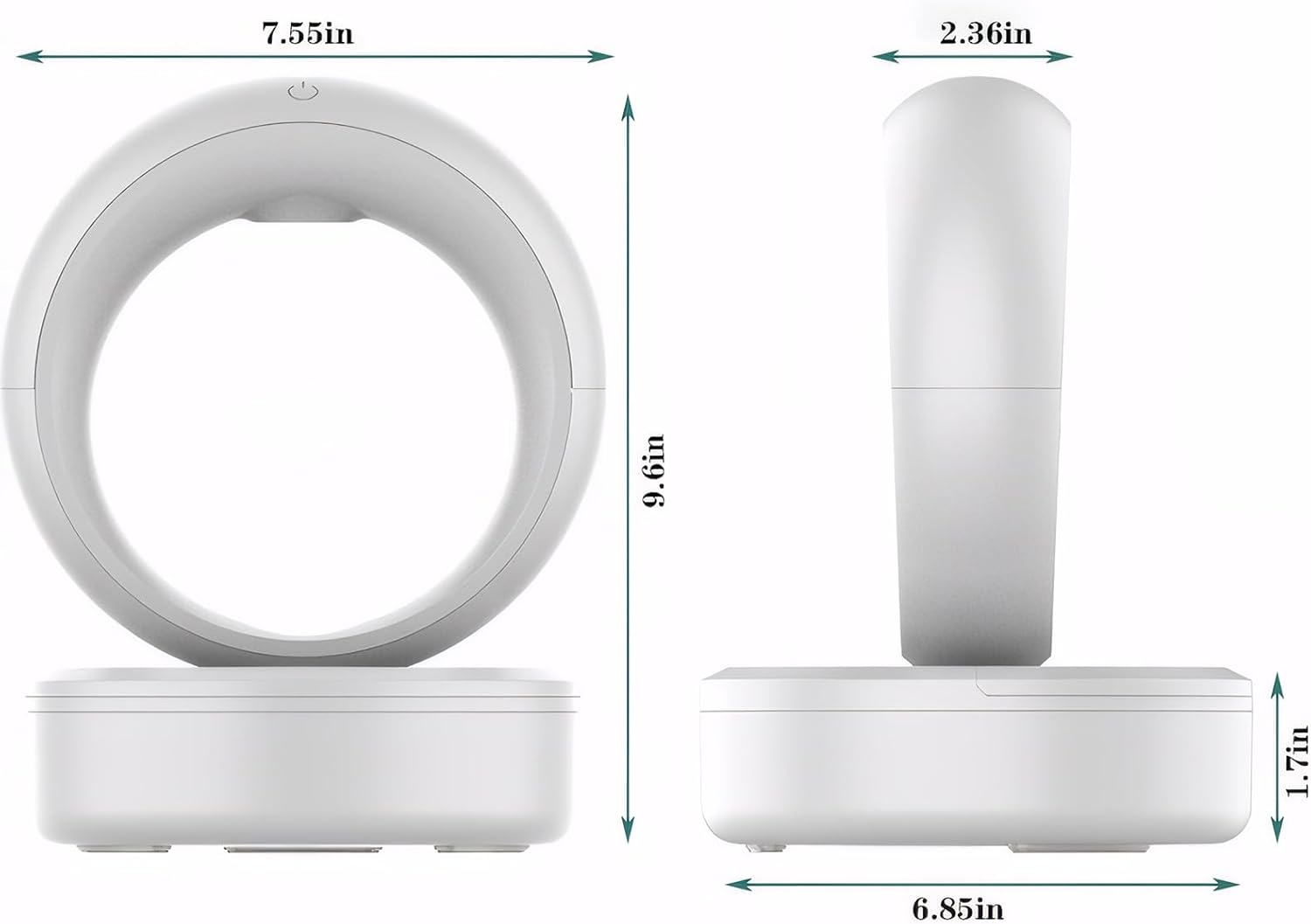 Essential Oil Diffuser, 680Ml Anti-Gravity Air Cool Mist Humidifier Aroma Scent for Home Office LED image number 5