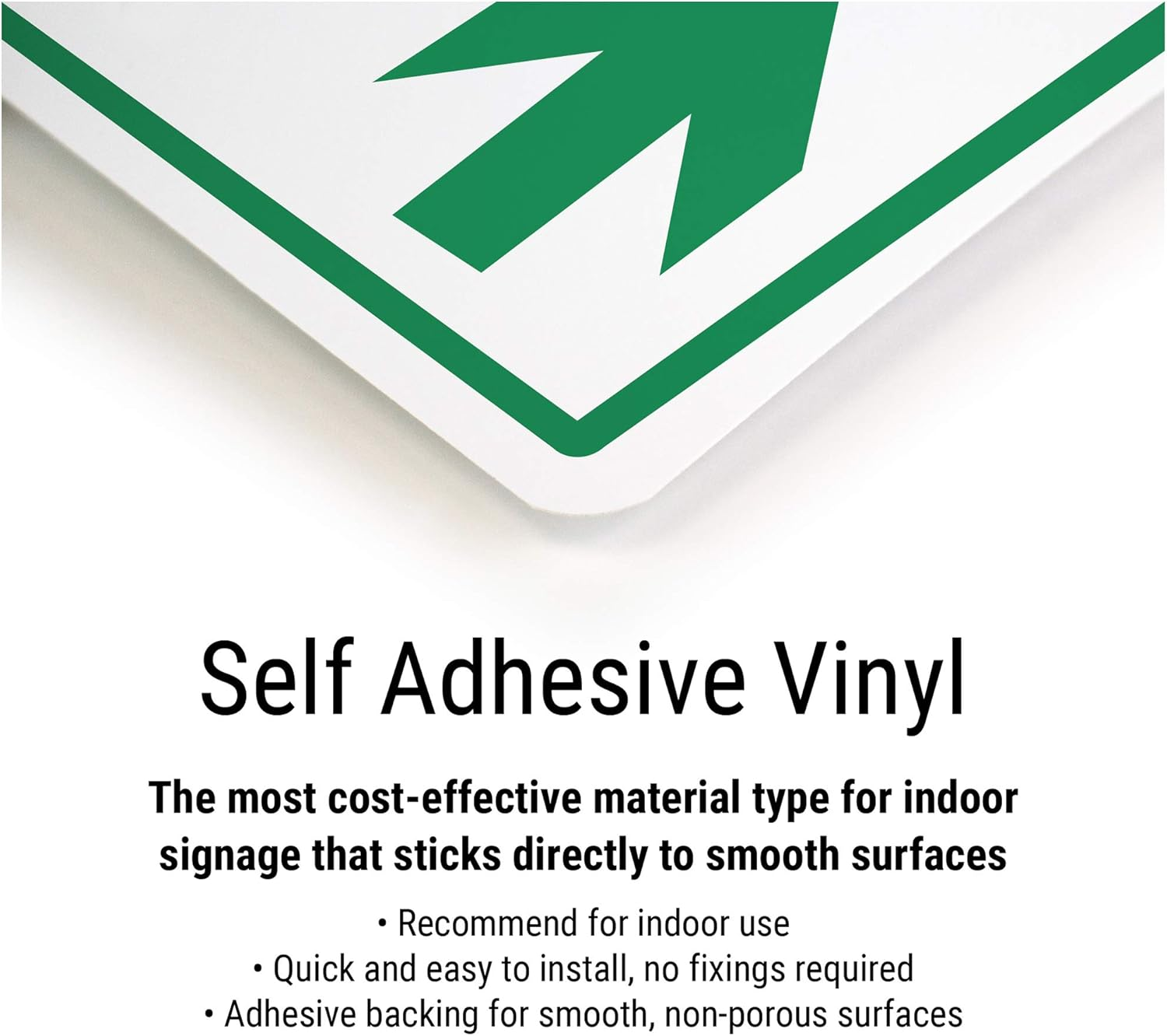 V Safety Additional Parking - Arrow Right 297 X 210 Self Adhesive Vinyl Safety Sign image number 2