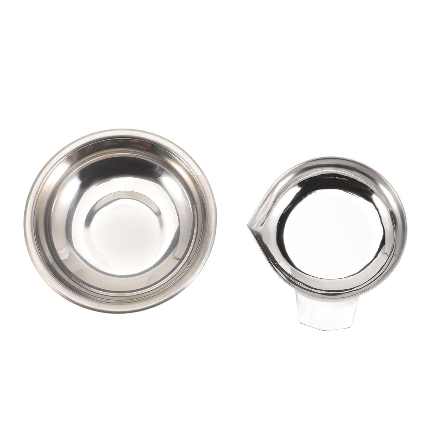 BCOATH Stainless Steel Carat Scale Tray for Electronic Scales Anti-Rust Weighing Dish with Gemstone Weighing Pan Household Jewelry for Precise Measurements image number 6