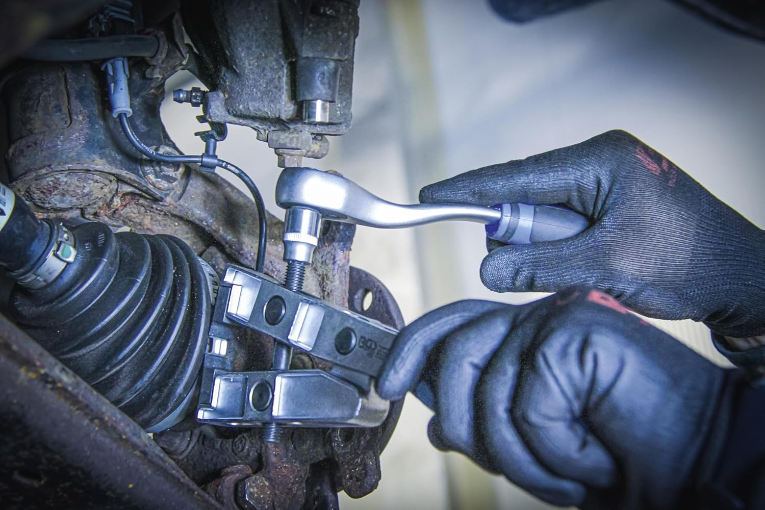 BGS 163 | Pliers for Axle Boot Clamps | for Use with Torque Wrench image number 1