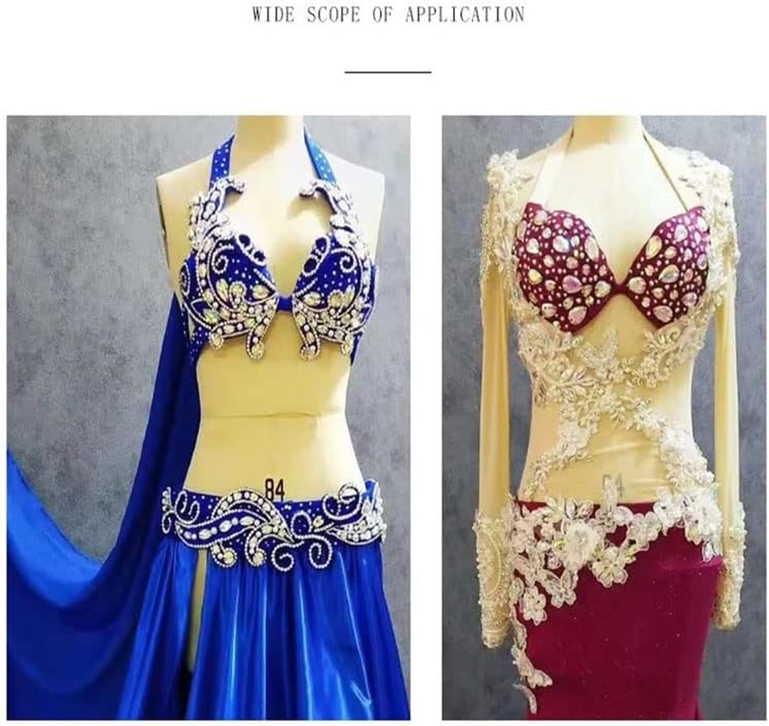 288 Pcs SS20 5Mm Sew on Rhinestones round Crystal Flatback Glass Sewing Rhinestones Glitter Gems with Holes for Crafts Clothes Shoes Dress Garments (02 Crystal AB) - 05 Light Green image number 5