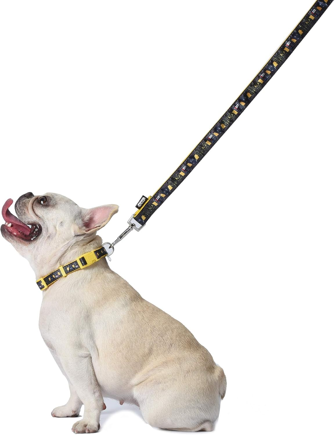 Star Wars Darth Vader 6 Foot (72 Inch) Dog Leash for All Dogs | Cute Dog Leash Easily Attaches to Any Dog Collar or Harness | Star Wars Dog Leash image number 1