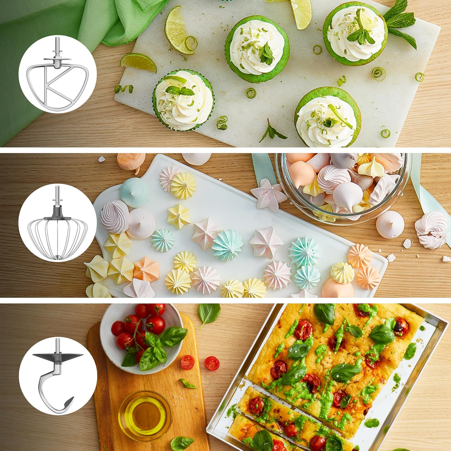 Kenwood Go KZM35.000GY, Stand Mixer with Space-Saving Design, Compact Kitchen Machine with 4L Bowl, 3 Adjustable Tools, Splashguard, 6 Speed, Elegant Metal Body with Carrying Handle, 800W, Storm Blue image number 5