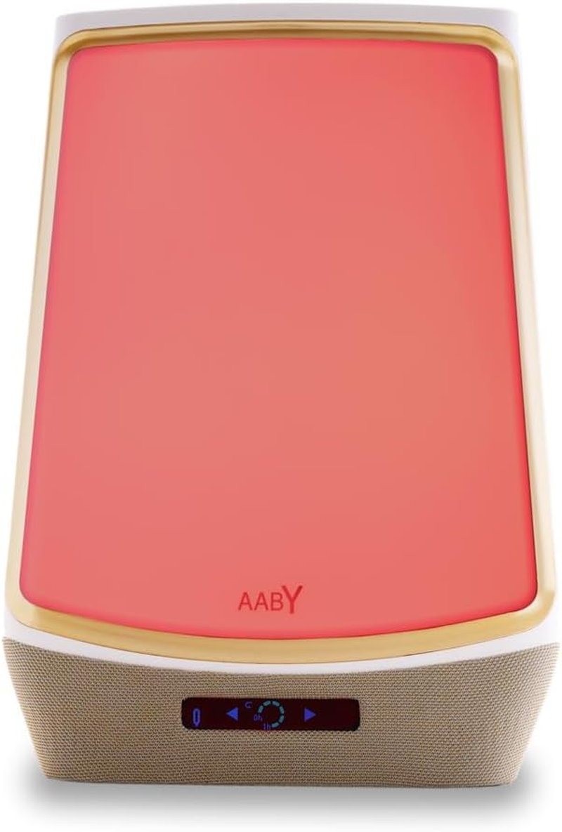 AABY WL23 Magic Therapy Light 10000LUX White Bright LED UV Free LCD Touch Screen Red Sleep Aid Built-In Music Bluetooth Color Frame Mood Brightener Gold image number 4