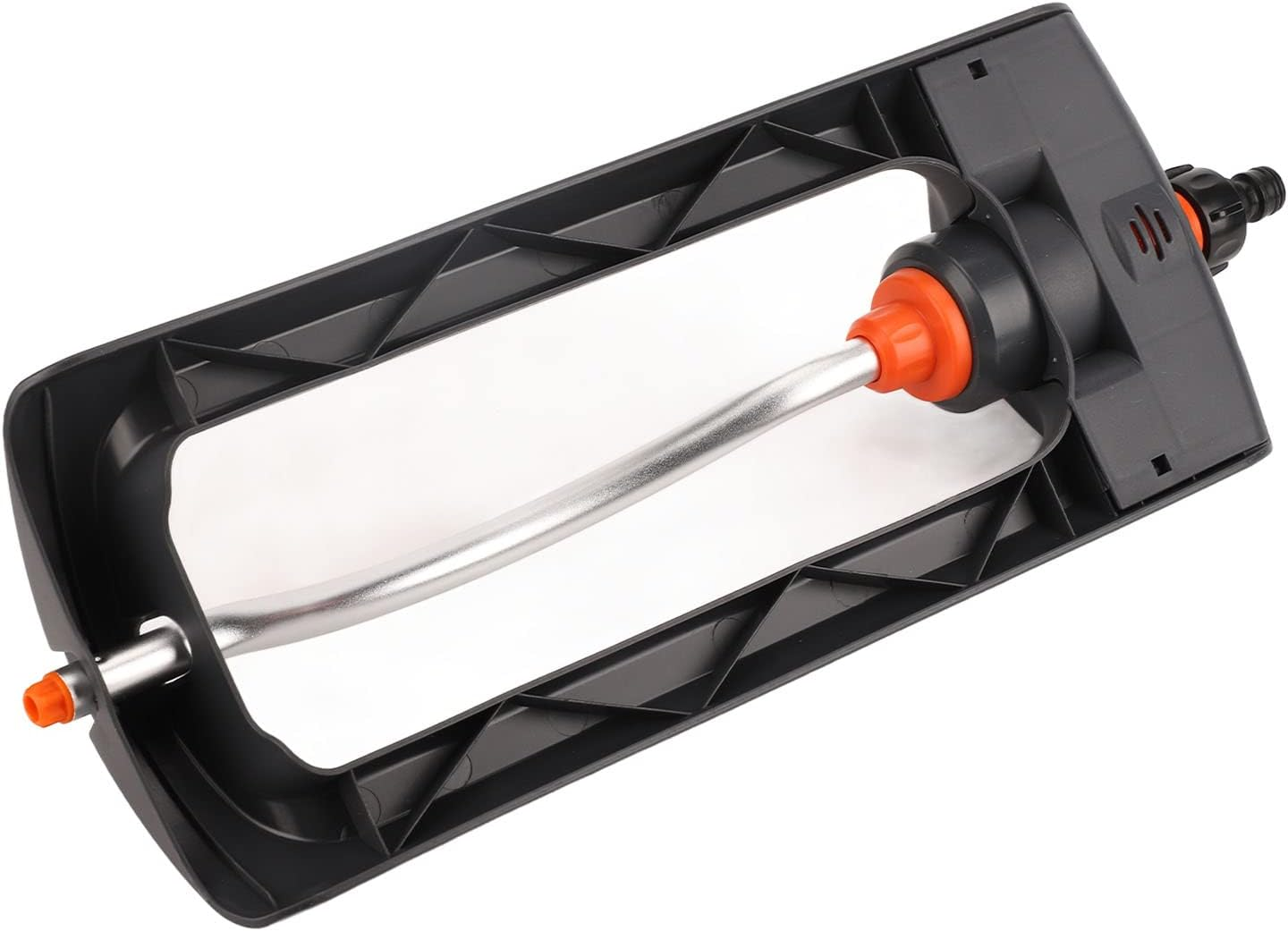 Ejoyous 19 Nozzle Automatic Oscillating Sprinkler, 4 Water Spray Modes (Double-Side/Left/Right/Middle) Plastic Base, Adjustable Irrigation Range for Lawn/Courtyard/Garden/Farm image number 4