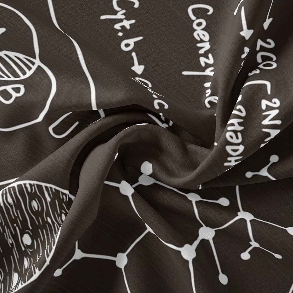 Classroom Tapestry for Science Lab Backdrop Decorations, Math Science Theme Table Cloth Tapestries Wall Hanging for Bedroom College Dorm Living Room School Decor 80X60", Education Poster Blanket