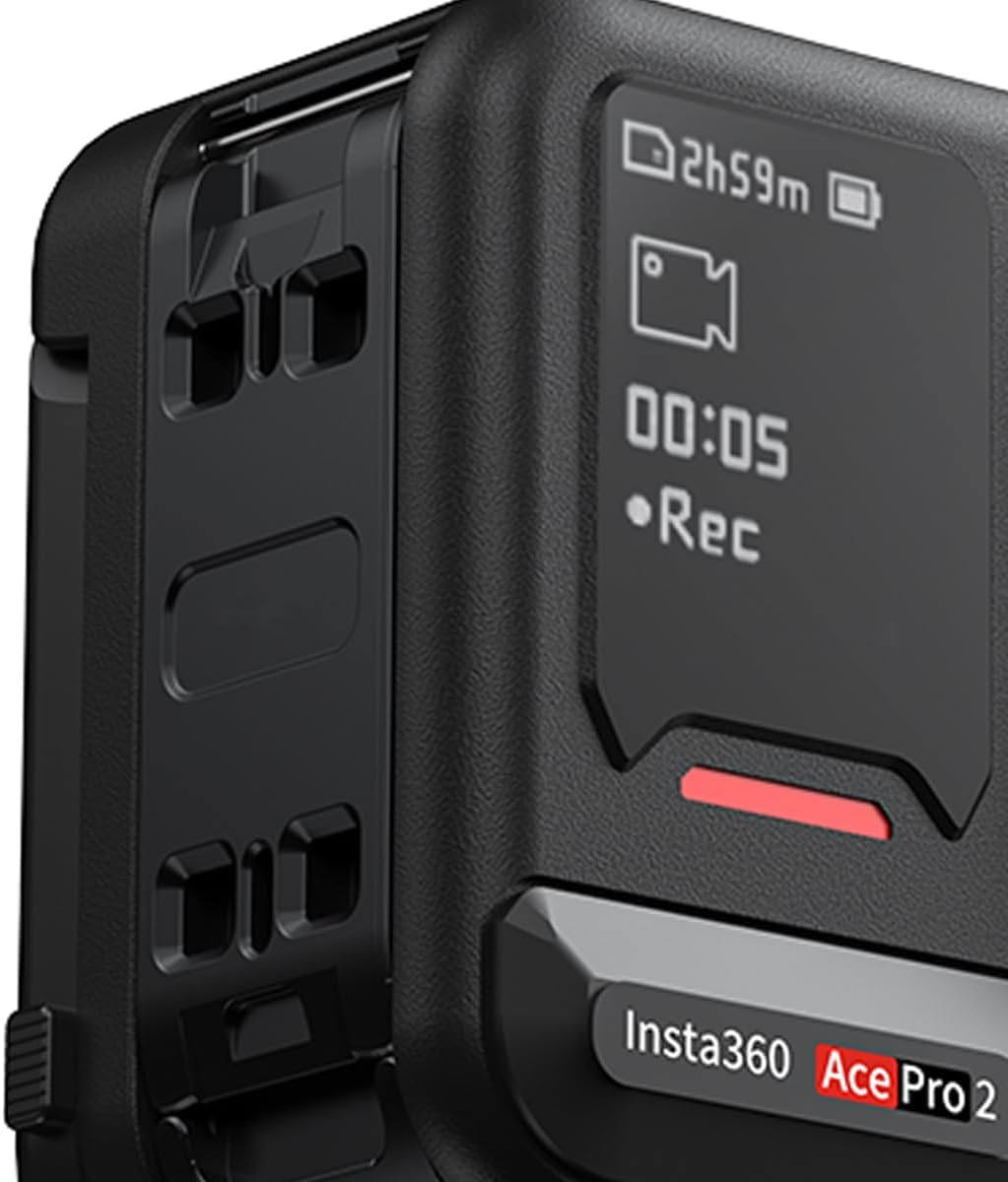 VOANZO Action Camera Battery Cover for Ae Pr2 Vertical Shooting Quick Release Adapter Dual Interface Action Camera Accessories 1Pcs image number 5