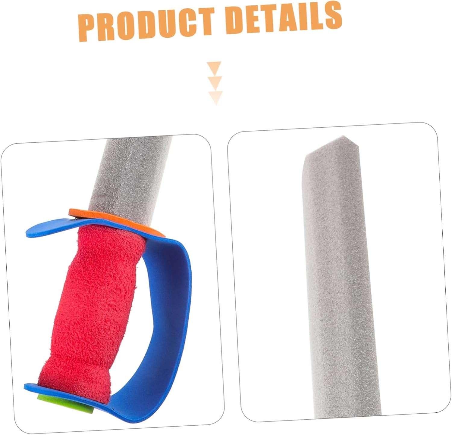 BCOATH 4Pcs Kids Fencing Swords Lightweight Plaything Performance Props for Stage Cosplay and Exercise Ideal for Kids Fencing Activities and Party Supplies