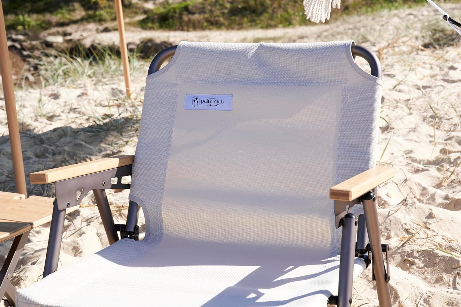 Oztrail Beach Low Rise Chair, Almonta Beach Sand image number 3