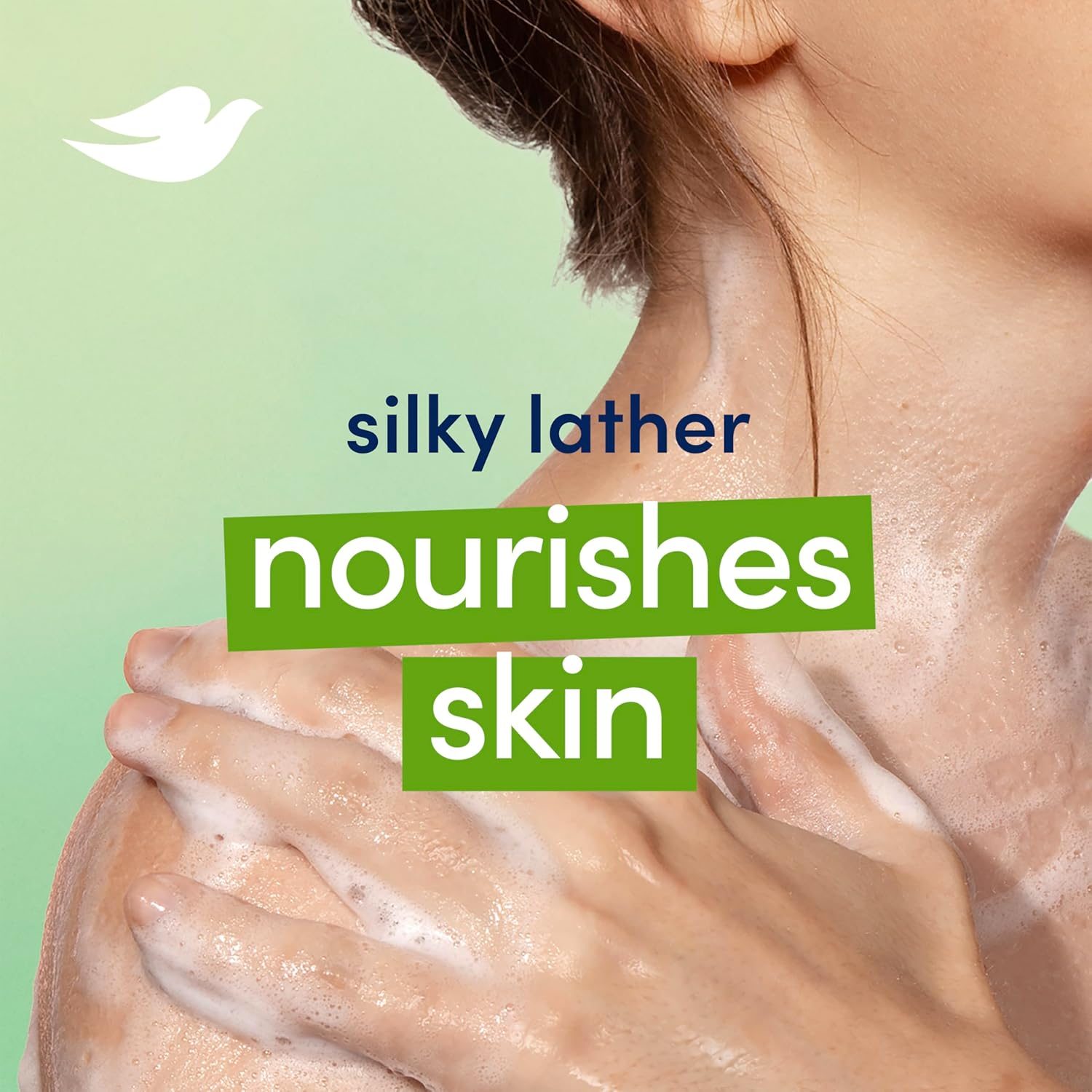 Dove Beauty Bar Soap Cool Moisture Cucumber & Green Tea Scent, 8 Bars for Refreshed Skin, Leaves Skin Refreshed 3.75 Oz image number 4