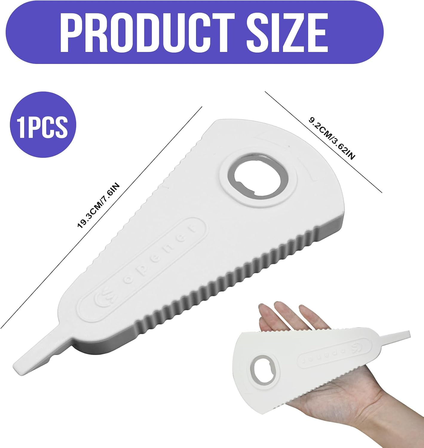 Jar Opener & Can Openers for Weak Hands,Multi-Function Bottle & Tin Opener,Ergonomic Design Kitchen Gadgets for Children, Elderly and Arthritis Sufferers, Easy-To-Use Kitchen Tools & Gadgets image number 5