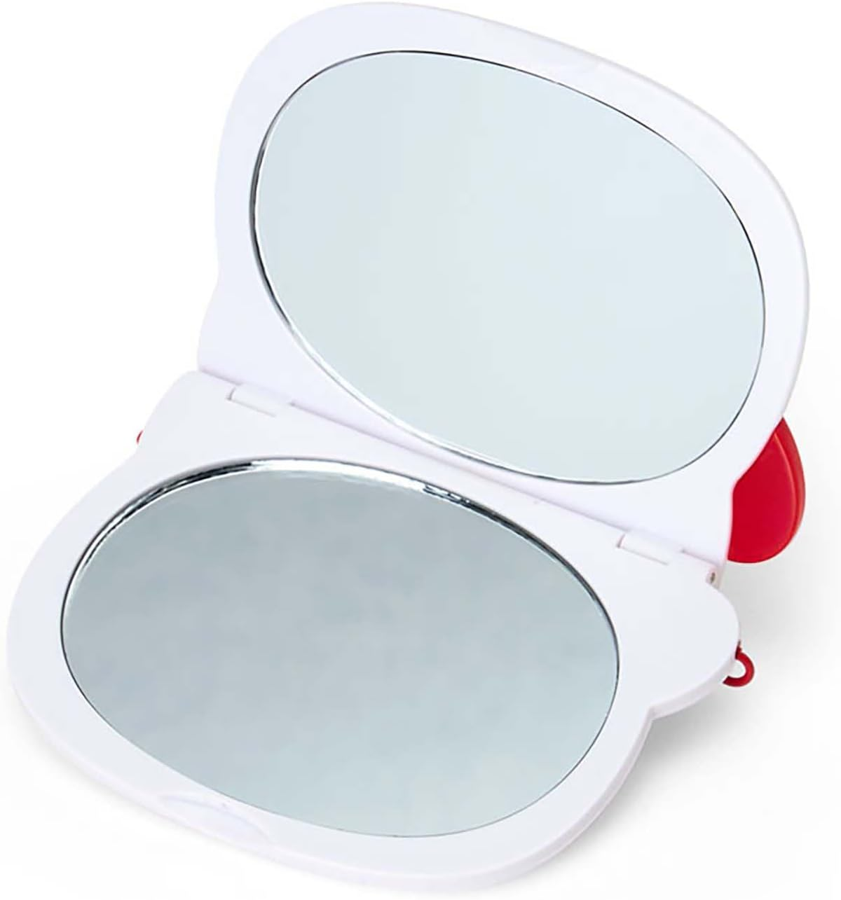 Sanrio 407127 Double Sided Mirror with Chain (I Love Hello Kitty) - Red image number 4