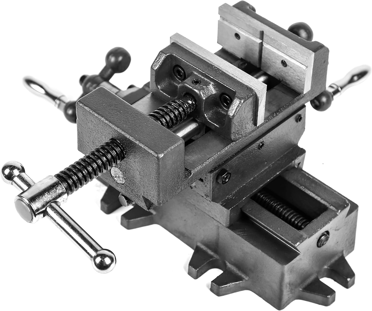 WEN Cross Vise, 3.25-Inch with Compound Slide for Mills and Drill Presses image number 6