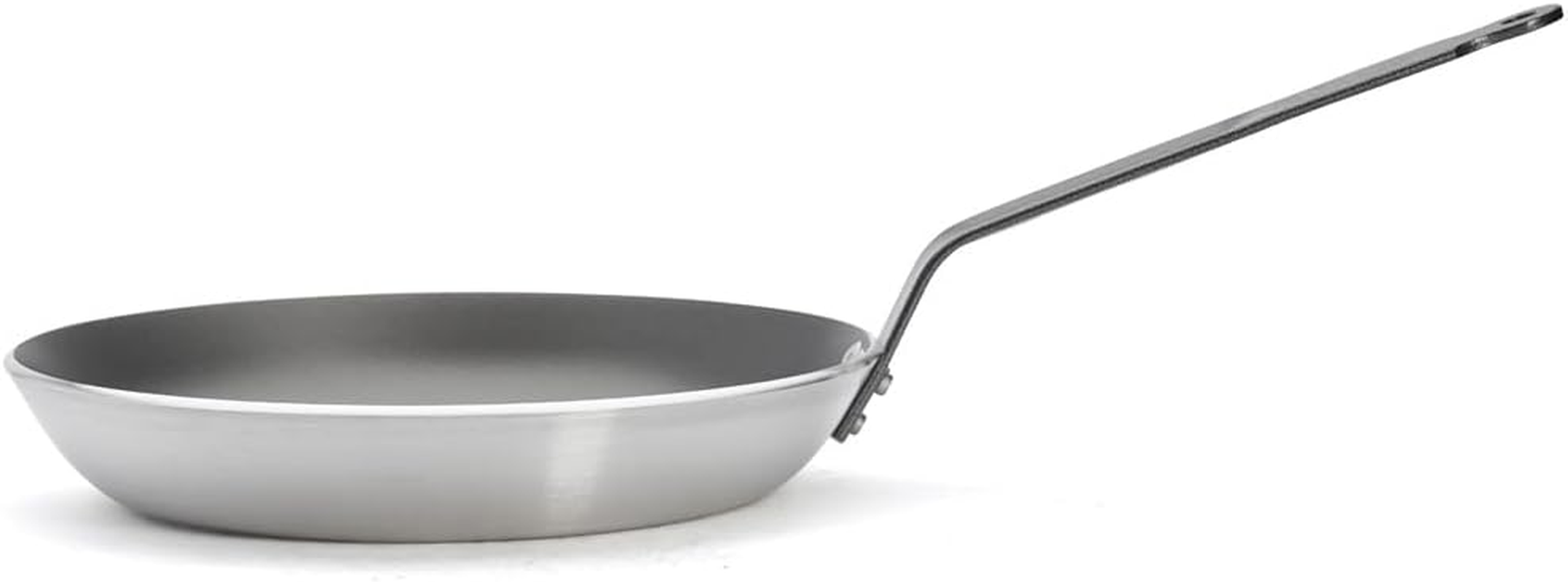 De Buyer 'Lyonnaise' Skillet Non-Stick round Chocolate Diam&egrave;tre 28 image number 1