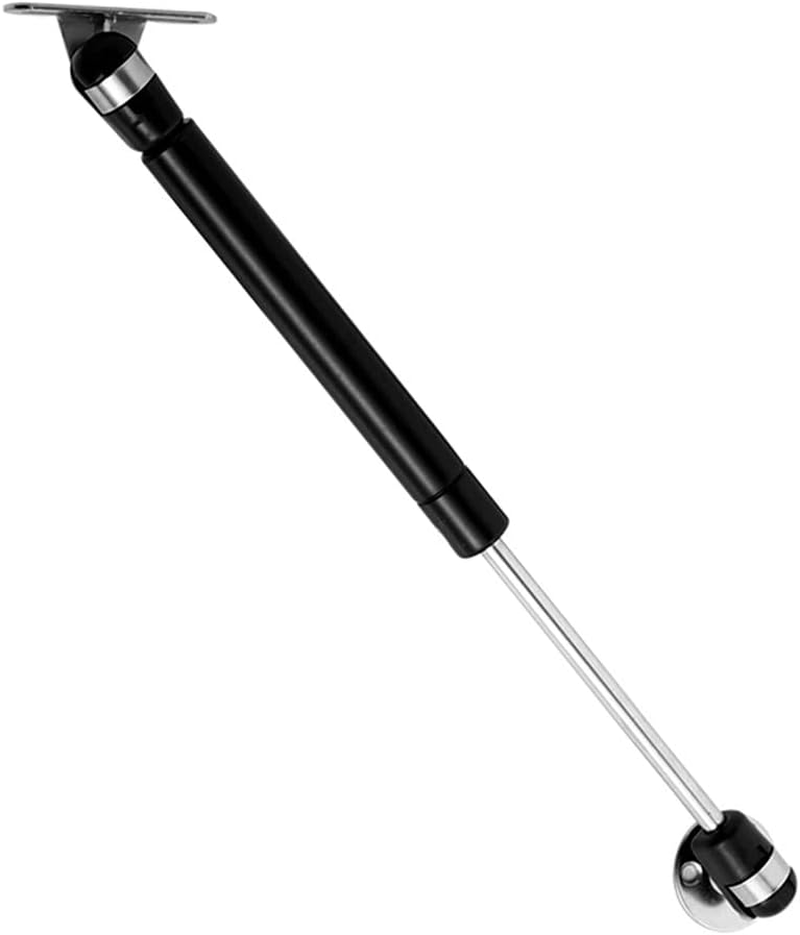 GDQLCNXB 20N/4.4 Lb Gas Strut Cabinet Hinge Safety Lift Support, Gas Struts Soft Open Lid Hinge for Cabinet Toy Box, 6 Inch Length Black 2Pcs image number 3