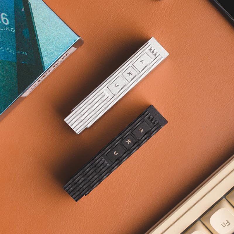 SHANLING UA6 Headphone Amplifier, Portable USB DAC Amp, Cs43131X4 DAC, 768Khz/32Bit DSD512, 1.3IN Display, for Android/Ios/Mac/Windows, 3.5/4.4Mm/Spdif Output, up to 361Mw@32&Omega; Output (Silver) image number 6