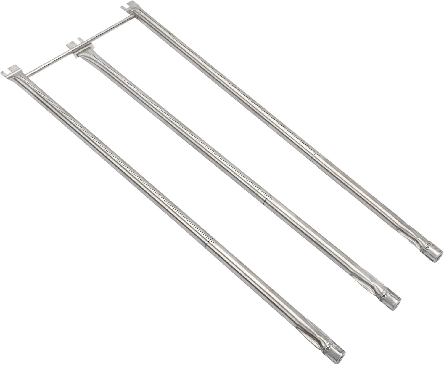 Leship 34 1/4 Inch Burner Tube Set Replace for Weber 67722 67820 Genesis 300 Series E310 E320 EP310 EP320 S310 S320 Gas Grills (2007-2010) with Side Control Knobs (304 Stainless Steel)
