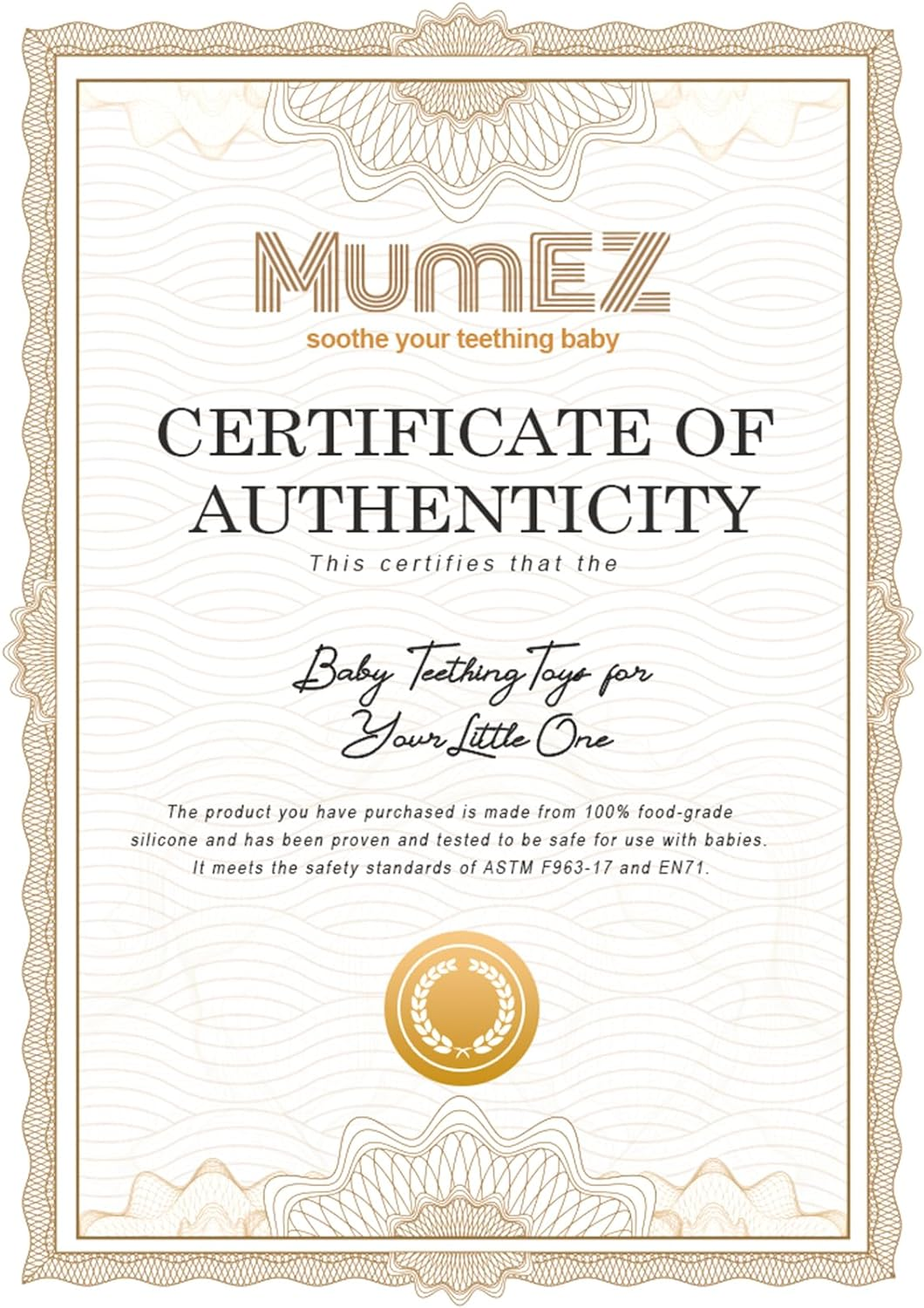 Baby Teething Toys - 2PCS Silicone Teether Toys, Diswash Safe Baby Toys, Teething Toys for Baby (Black+White) image number 4