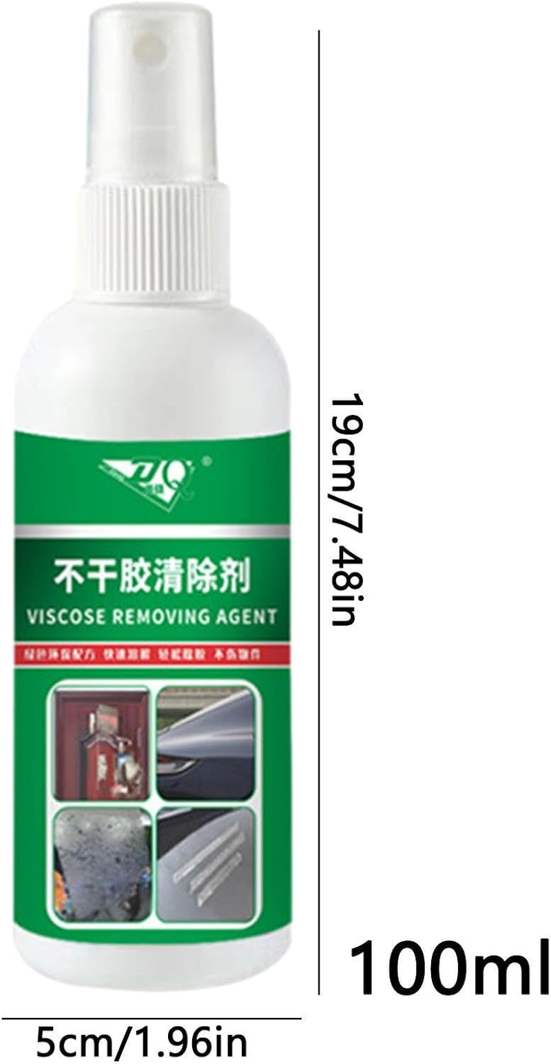 Adhesive Remover Spray, Spray Sticker Lifter and Stain Remover, All Purpose Portable Effective Glue Remover Liquid for Work Space Home Furnishings Puchen image number 2