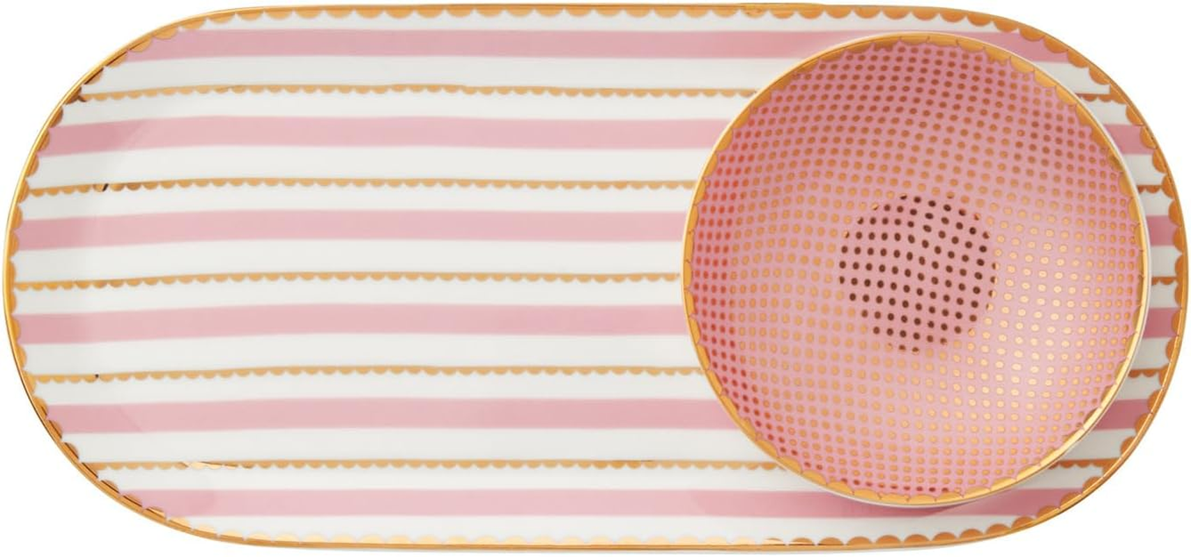 Maxwell & Williams Teas & C'S Regency Platter & Dish Set Pink Gift Boxed image number 2