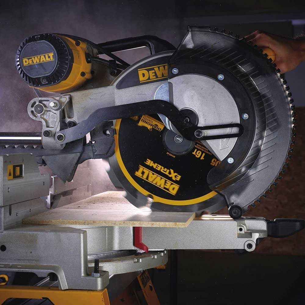 DEWALT Fibre Cement Circular Saw Blade DT1471 (Saw Blade Diameter: 165/20 Mm, 4 Teeth, Tooth Angle: 12&deg;, Specifically Developed for Fibre Cement Panels and Laminate) 1 Piece image number 1