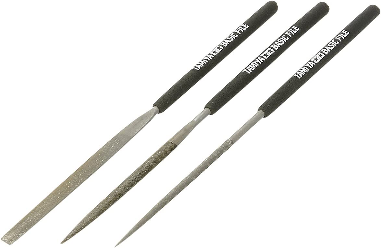 Tamiya Basic File Set Smooth Double Cut