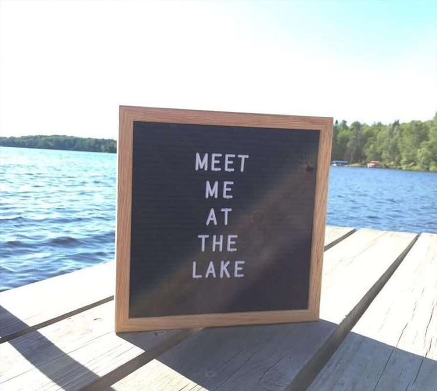 Letter Board Letters Only for Flet Letter Boards, Plastic Letter Board Sign Message Board Letters, Word Board with Letters, Numbers & Symbols Felt Letters for Changeable Changeable Letter Boards (170) image number 2