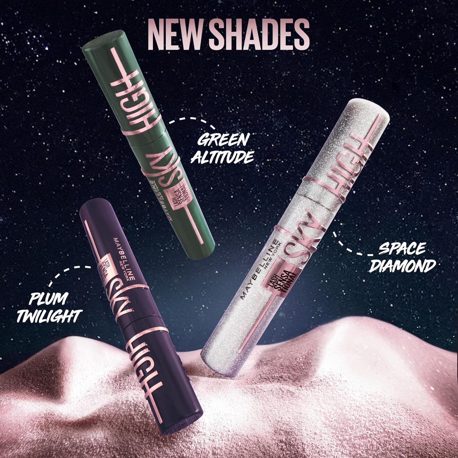 Maybelline New York Sky High Lengthening Mascara in Cosmic Black image number 6