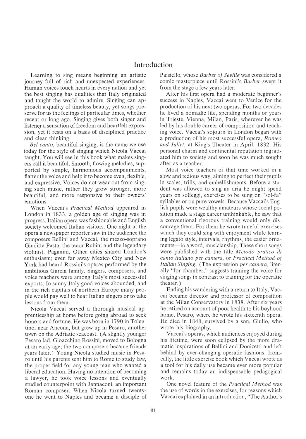 Practical Method of Italian Singing: for Soprano or Tenor (Vol. 1909): Schirmer Library of Classics Volume 1909 Soprano or Tenor image number 2