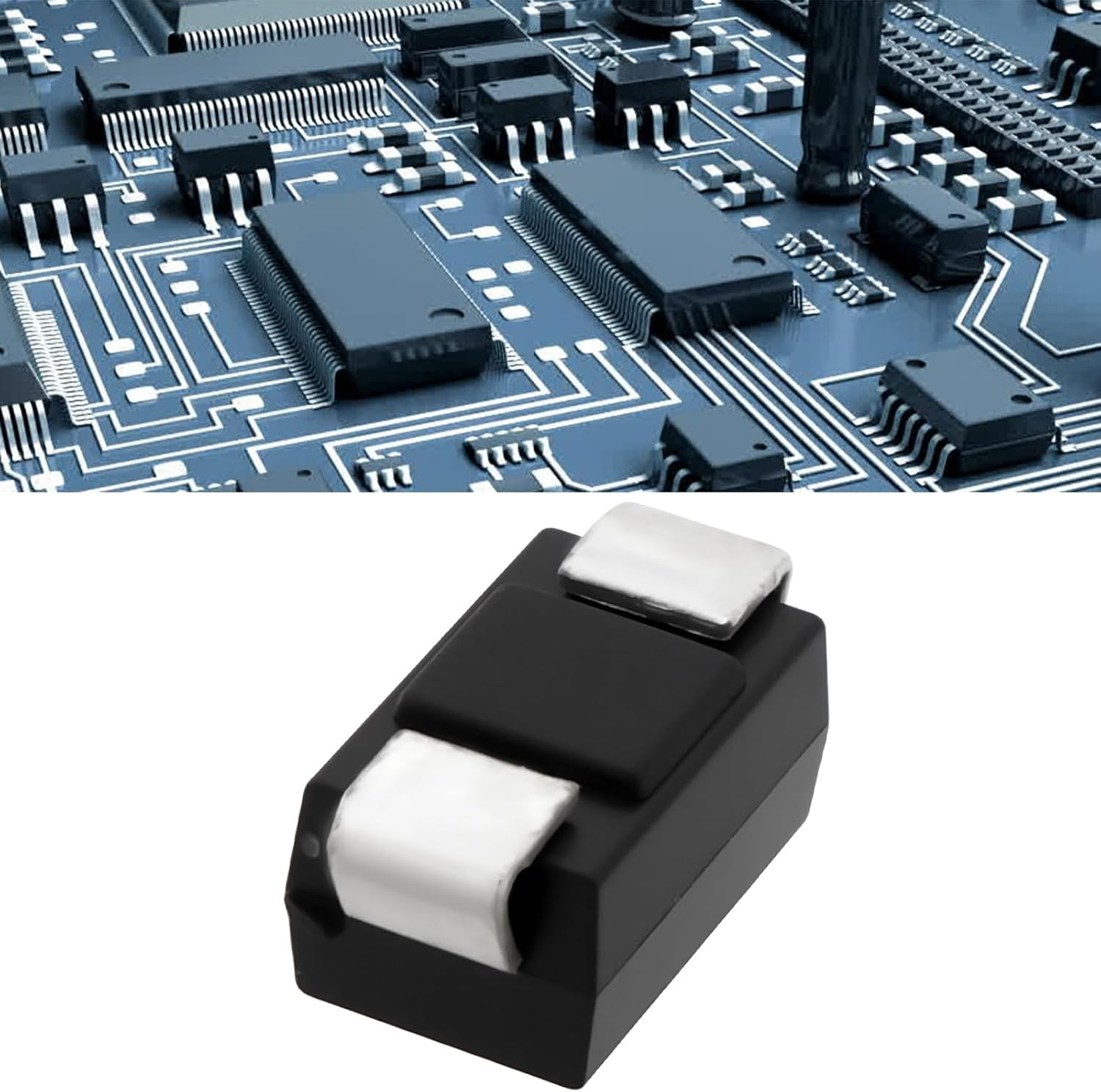 Emsea 50Pcs SK34 Schottky Diodes, 40V 3A SMA for Solar Panel Controller, PCB Circuit Board image number 4