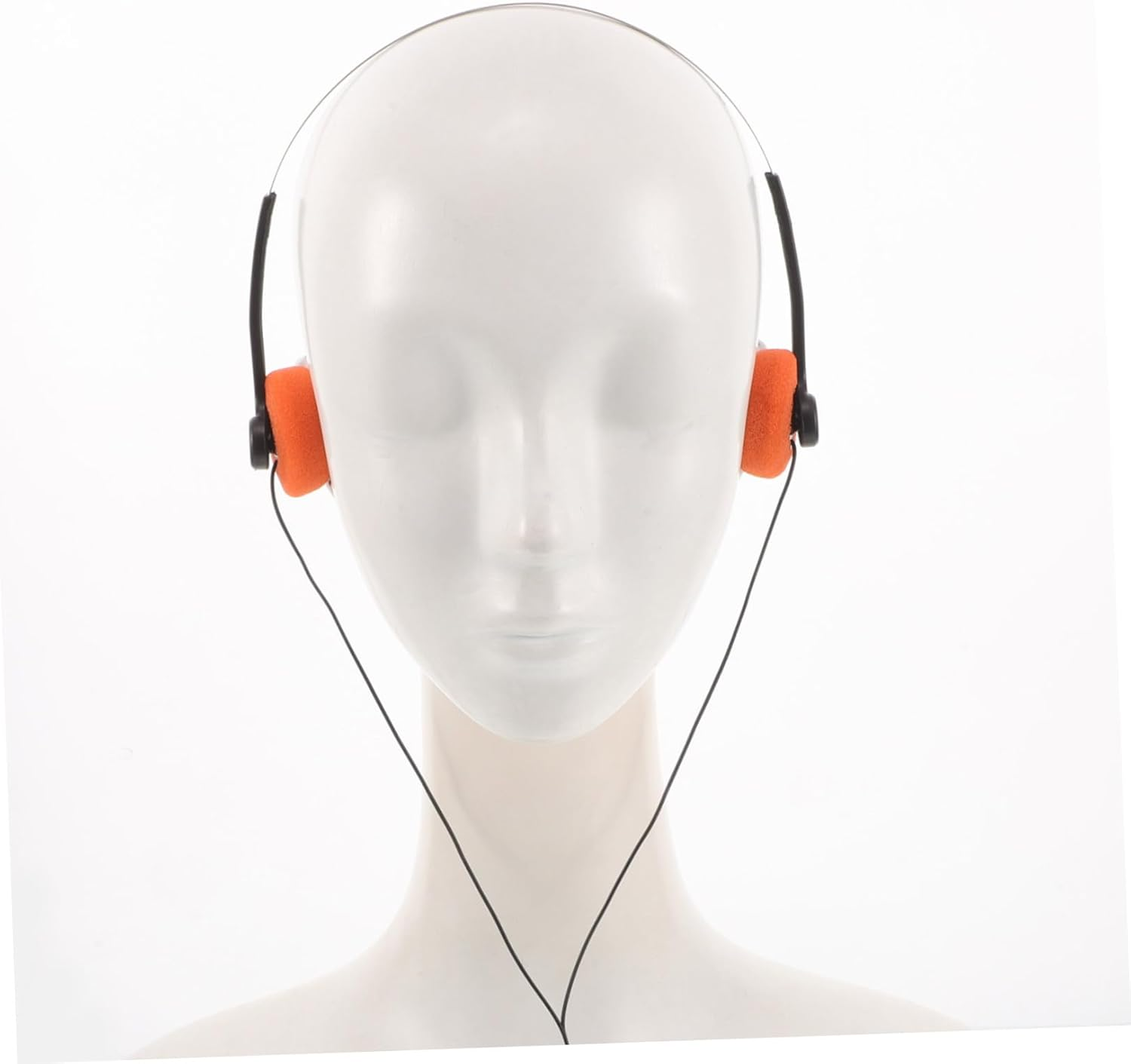 RORPOIR Retro Student Headphones Lightweight Travel Sturdy School Headset Adjustable Headband Cushioned Ear Pads for Comfortable Safe Listening in Classroom Library image number 3