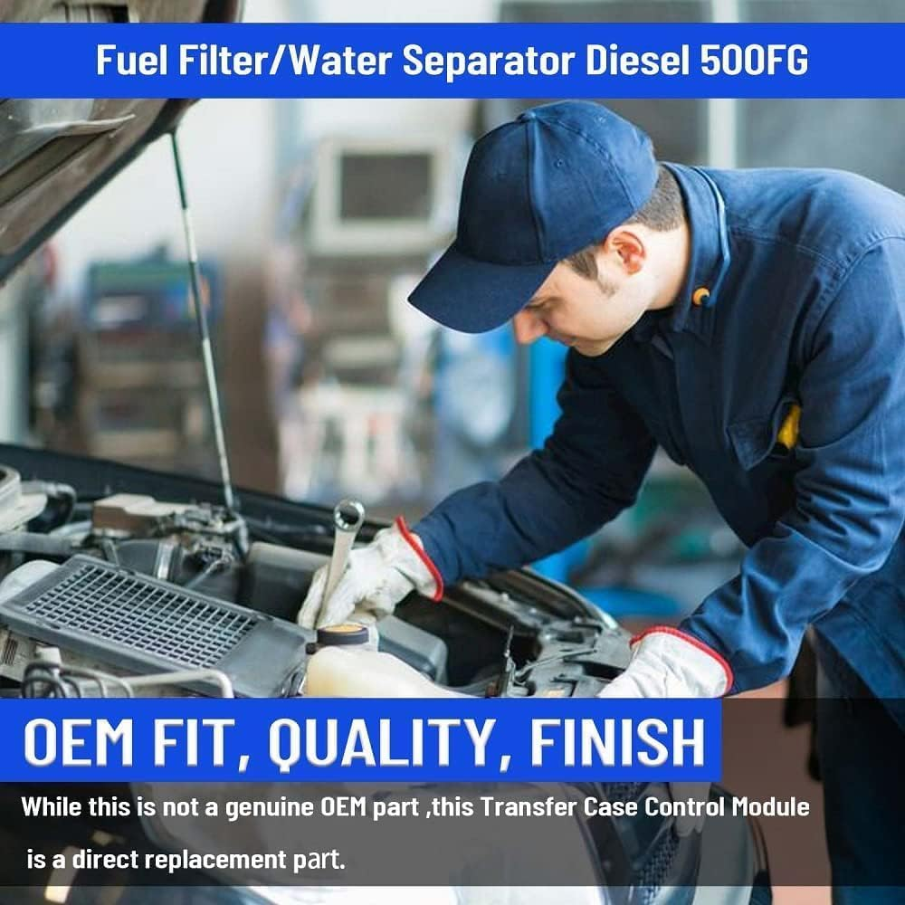 500FG Diesel Fuel Filter Boat Water Separator Fuel Filter 500FH for Turbine Marine Engines/Trucks Diesel Engine Oil-Water Separator image number 2