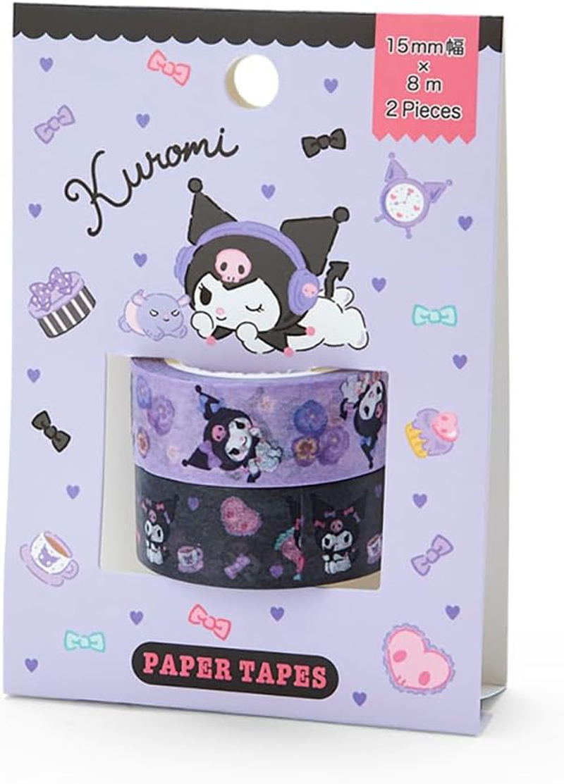 Sanrio 550540 Tuxedo Thumb Paper Tape, Set of 2 image number 2