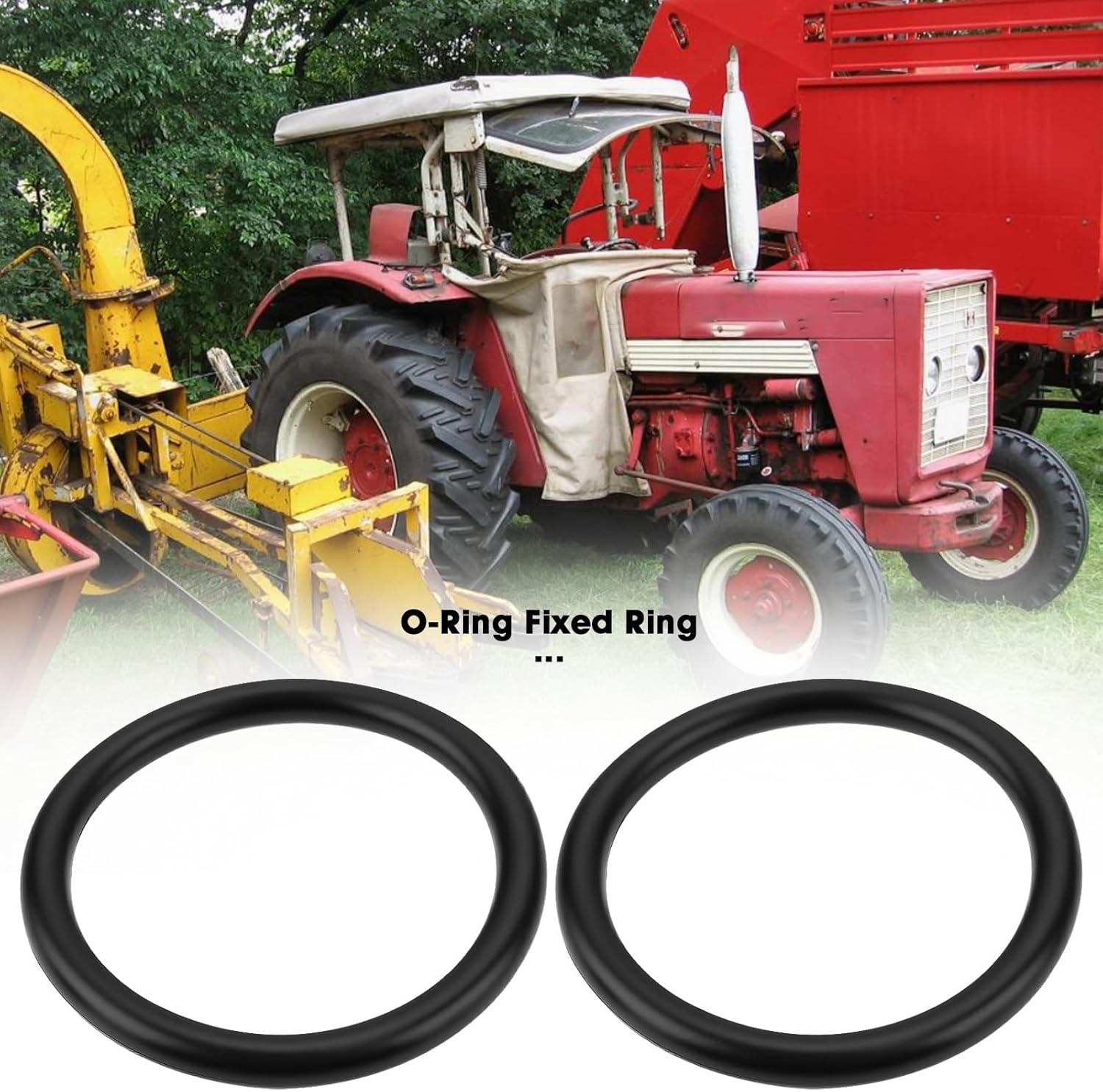 Briny River 6PCS O-Ring Fixed Ring 127201 80Mm X8Mm Compatible with Fritzmeier Convertible Canopy image number 3