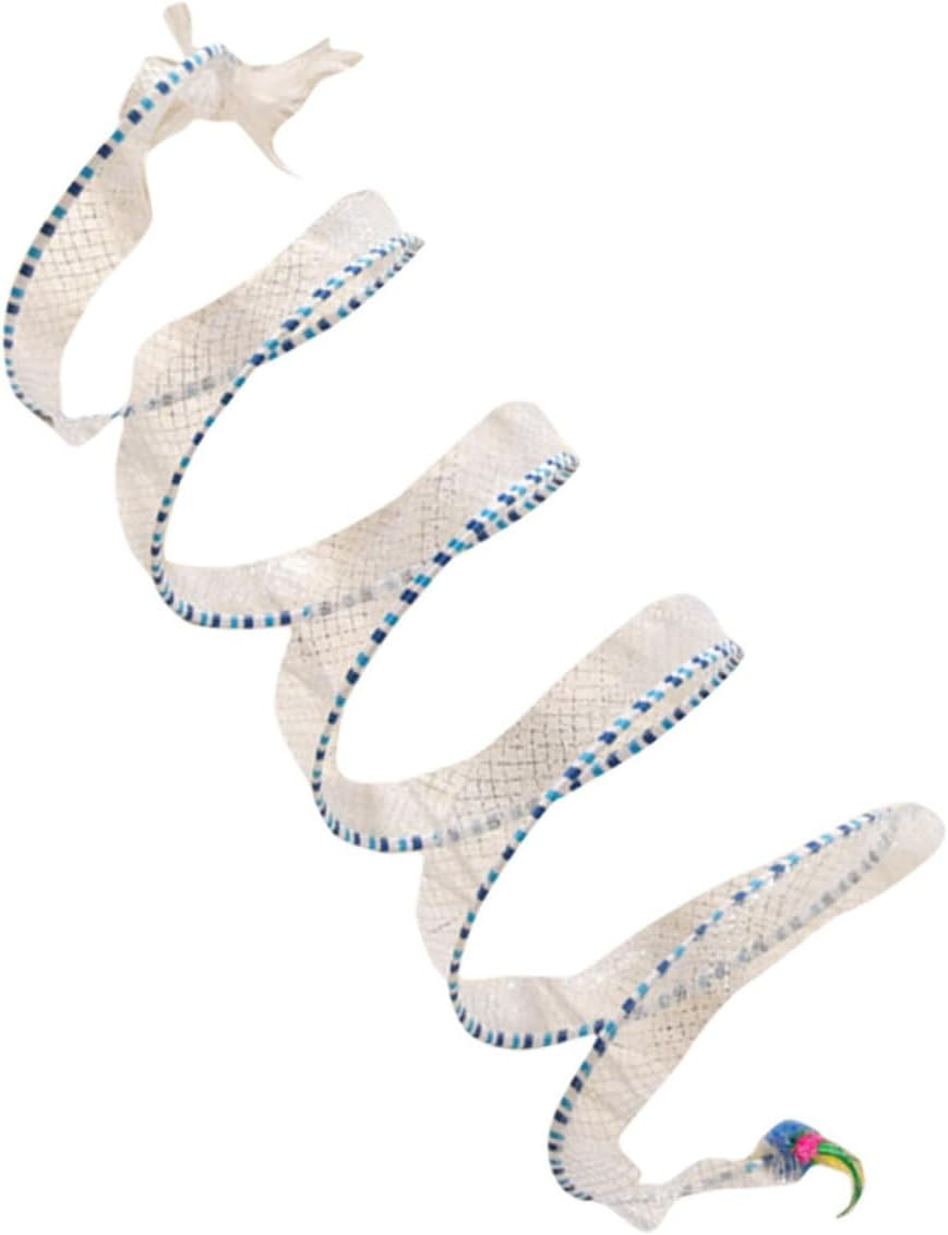 FOMIYES Cat Tunnel Toy 25Cm Spiral Folding Cat Tunnel Indoor Interactive Toys for Fun Indoor Fun and Exercise