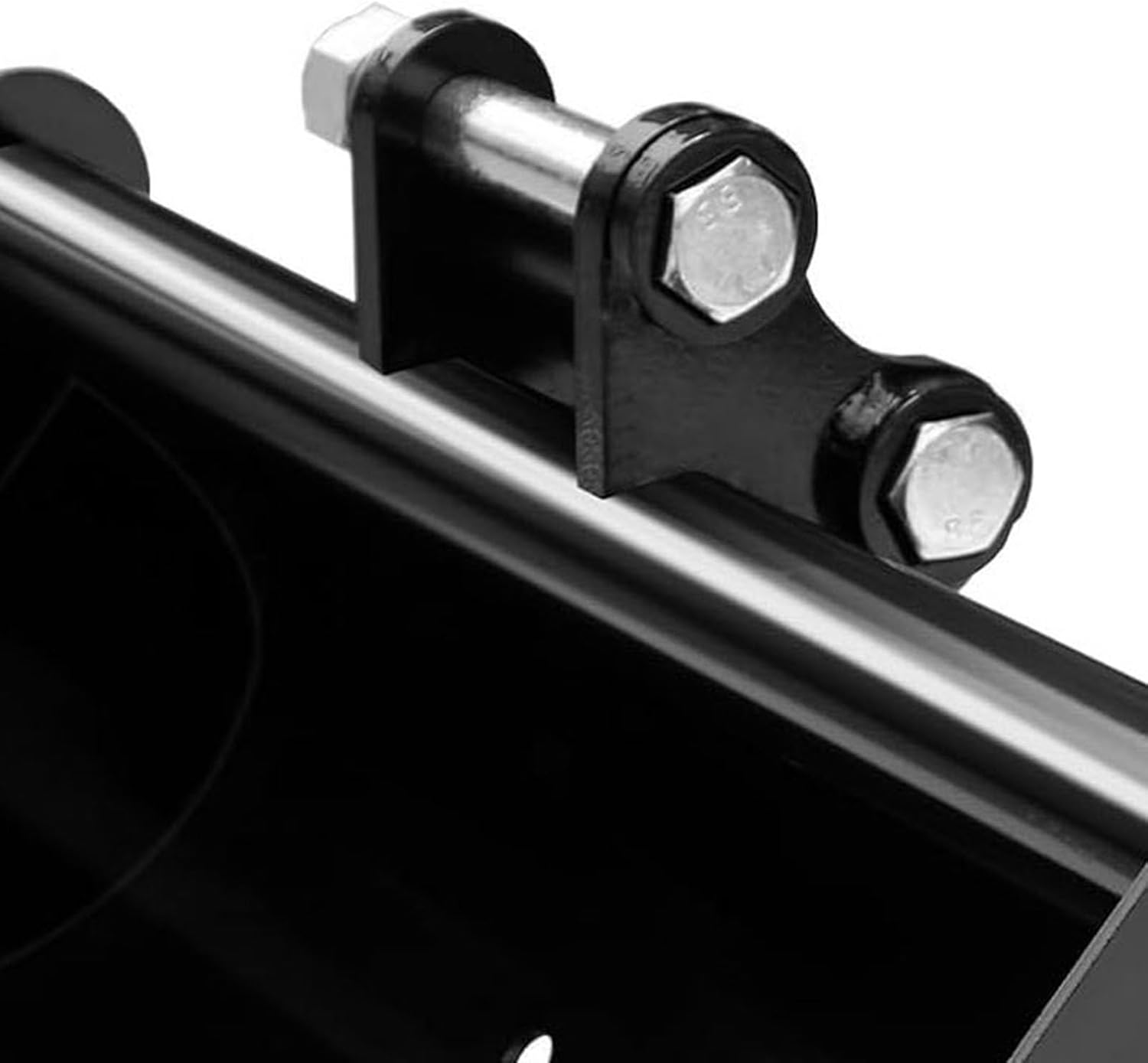 Focket Mini Excavator Bucket, 20In Digger with 0.98In Hole Diameter 3.46In Center Wheelbase, Manganese Steel Small Digger Bucket for Mini Excavator image number 3