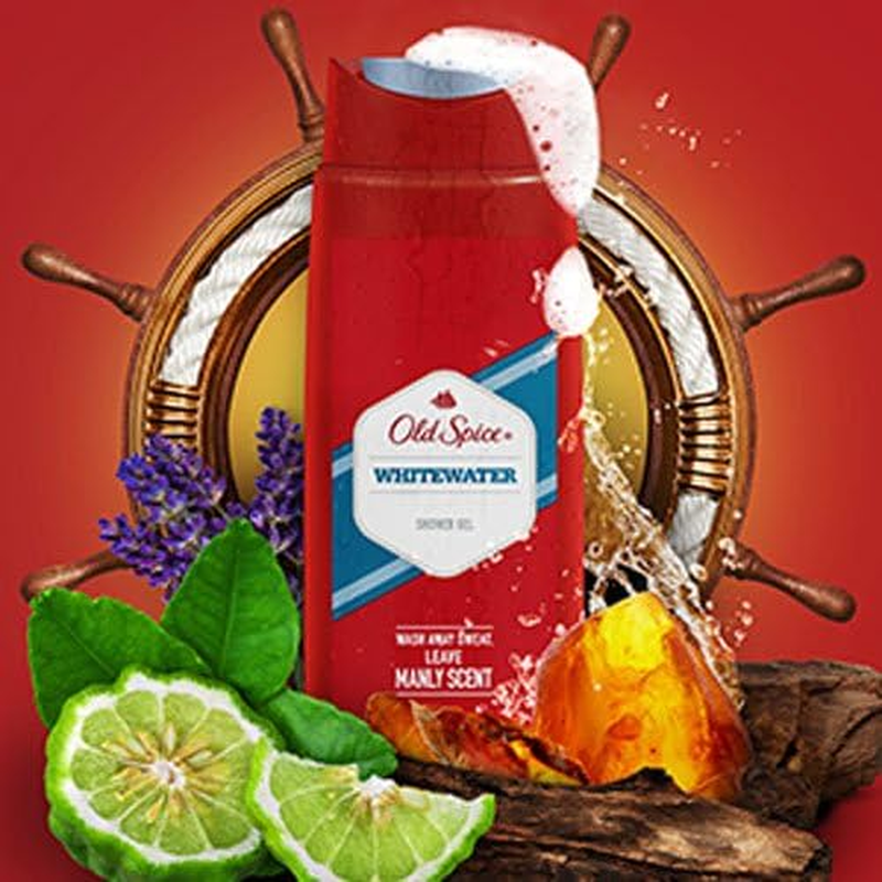 Old Spice Whitewater Shower Gel for Men 250 Ml image number 1