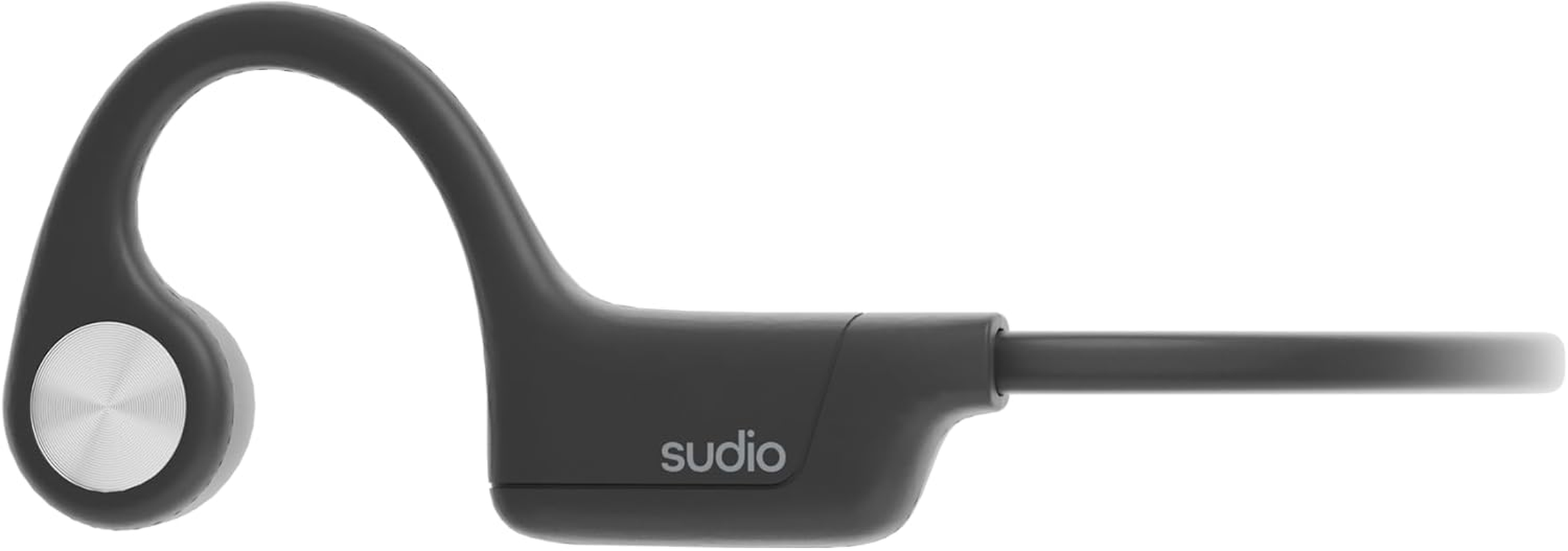 Sudio B2 Black, Open Ear, Bone Conduction, IPX5, Bluetooth V5.3, USB-C, 12H Playtime