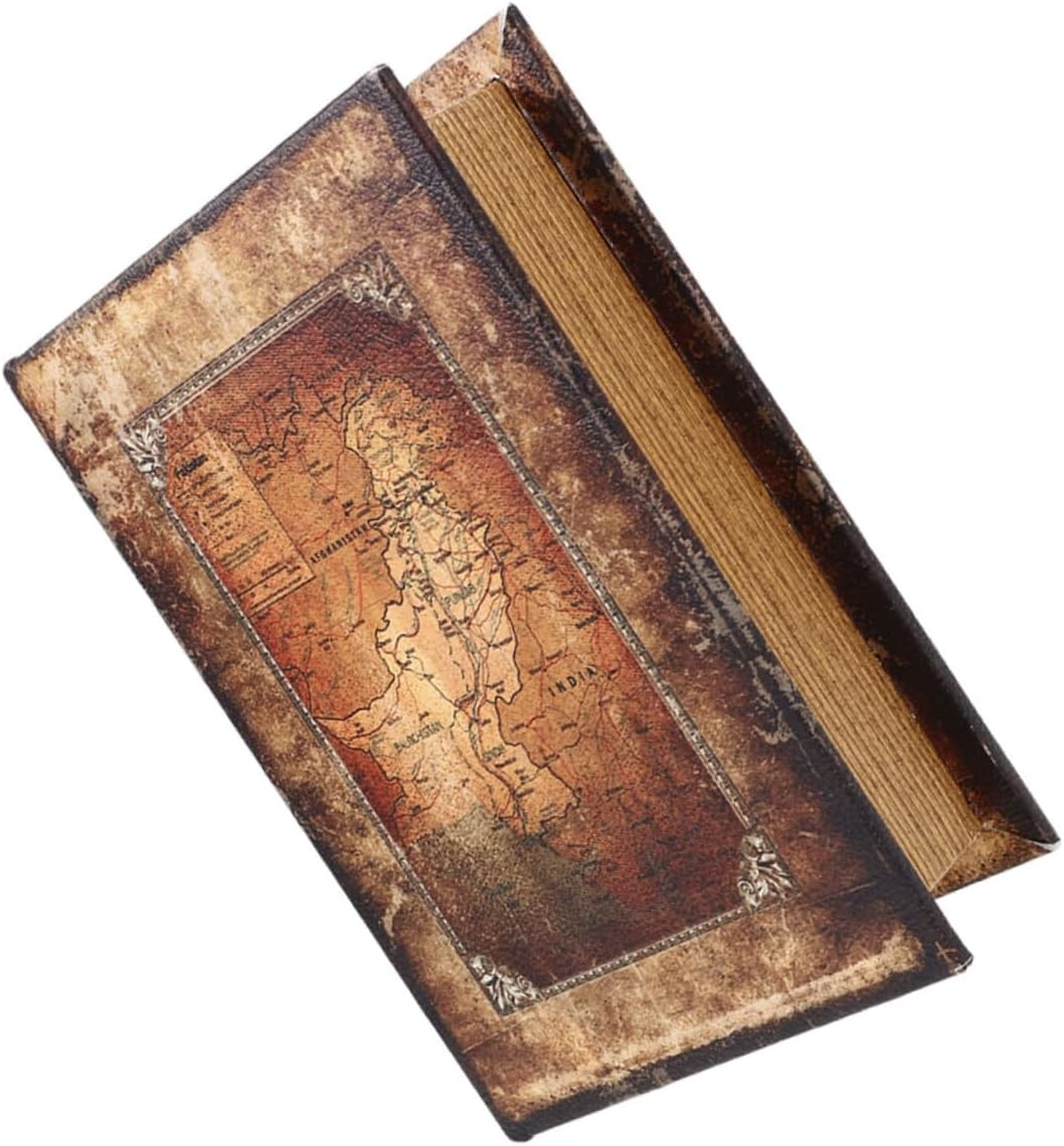 Vintage Book Shaped Key Hiding Box Decorative Fake Book Decor for Jewelry Storage for Home Decor and Collectors image number 6