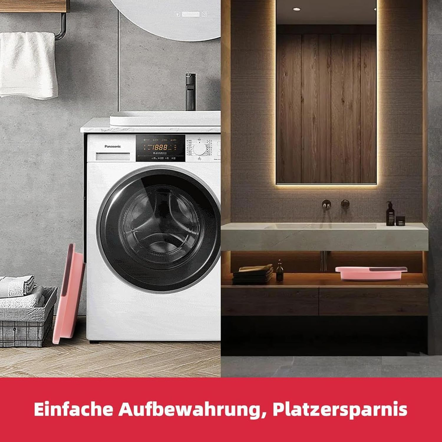 Foot Bath Bucket - 15L Pedicure Foot Bucket Feet Soaking Tub | Foldable Foot Spa Bucket Portable Large Space Foot Soak with Handle, Foot Tub for Outdoor Laundry Travel Hoffti image number 4