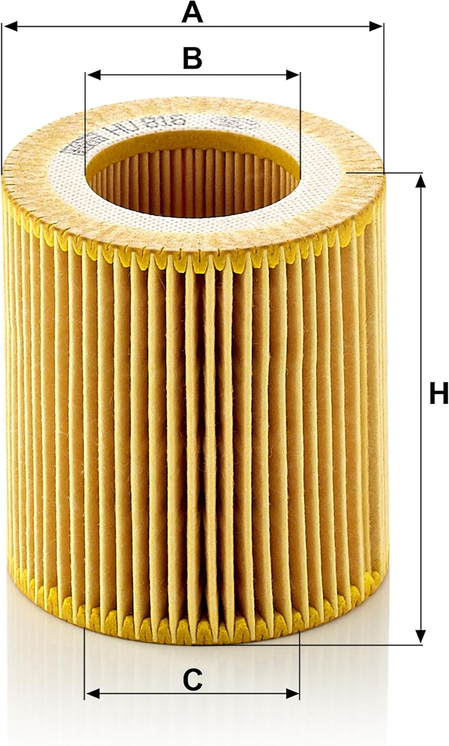MANN-FILTER HU 816 Z KIT Oil Filter - Cartridge