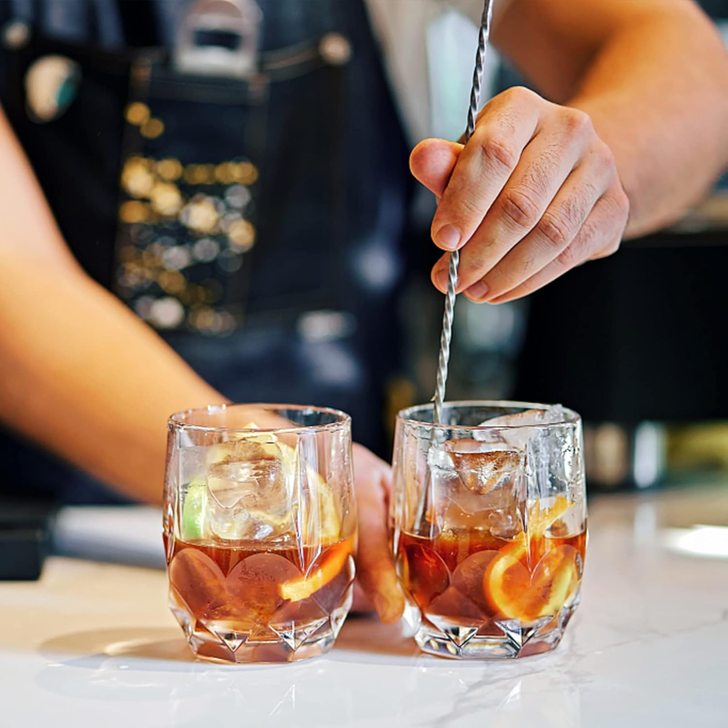 Stainless Steel Ice Pick, 9 Inch Pick Tool with Safety Cover, Non-Slip Wooden Handle Pick for Bars, Kitchen, Bartender Breaking Ice (M, Wood Color) image number 2